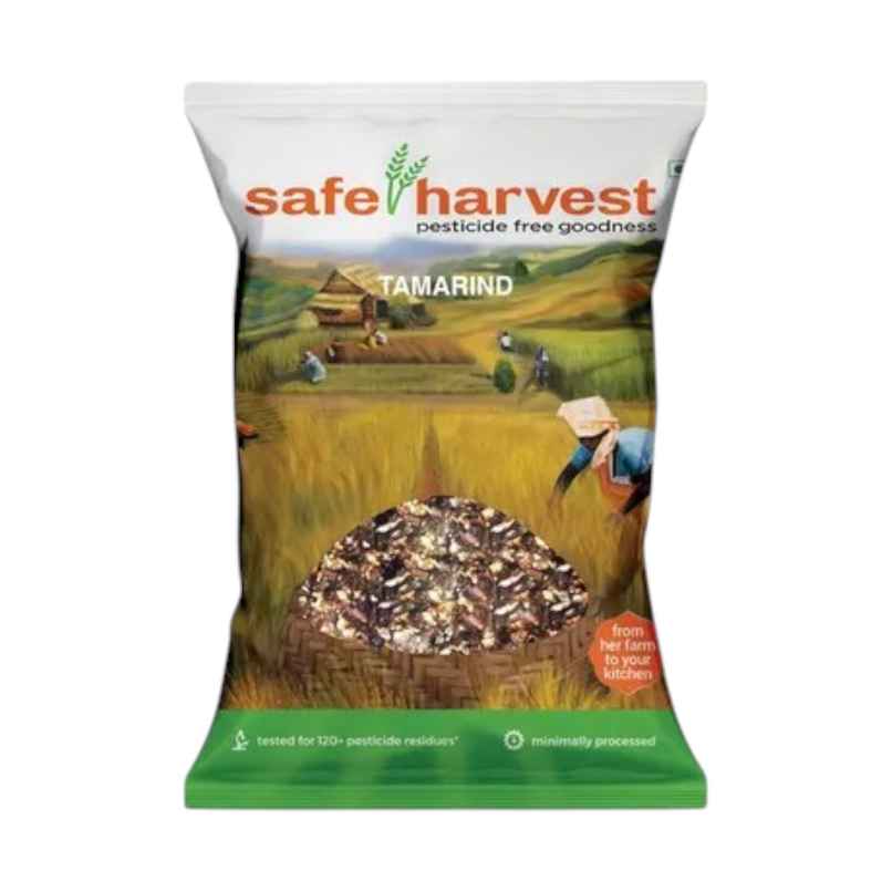 Safe Harvest Pesticide-Free Seedless Tamarind | Seedless Imli | Soft & Delicious