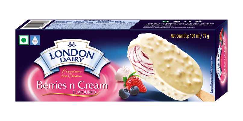 London Dairy-Berry'S N Cream Stick
