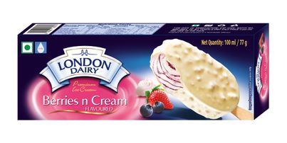 London Dairy-Berry'S N Cream Stick