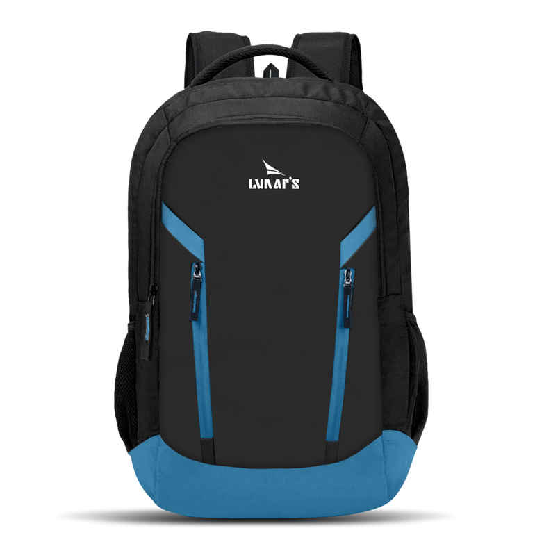 Lunar's Unisex Polyester 48 L Laptop Backpack | Black and Blue