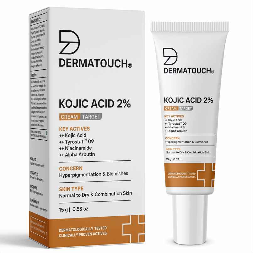Dermatouch Kojic Acid Cream For Pigmentation & Dark Spots