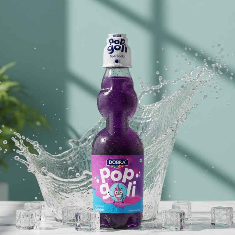 Dobra Pop Goli Grape Soda | Carbonated Beverage