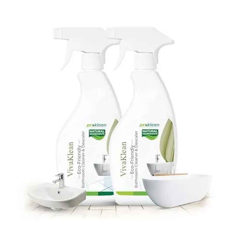 Proklean Vivaklean Ecofriendly Natural Bathroom Cleaner & Descaler | Non-Toxic Proklean Vivaklean Ecofriendly Natural Bathroom Cleaner & Descaler | Non-Toxic