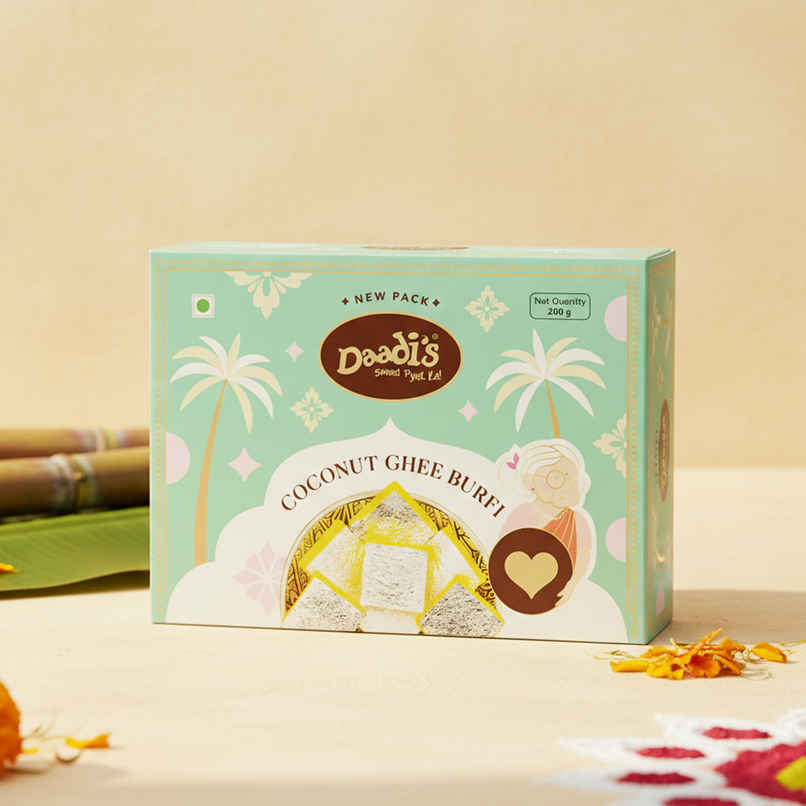 Daadi's Coconut Ghee Burfi | Sweet & Delicious Daadi's Coconut Ghee Burfi | Sweet & Delicious