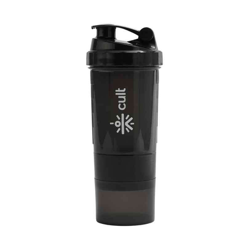 Cult Gym Shaker Bottle 550 ml Black