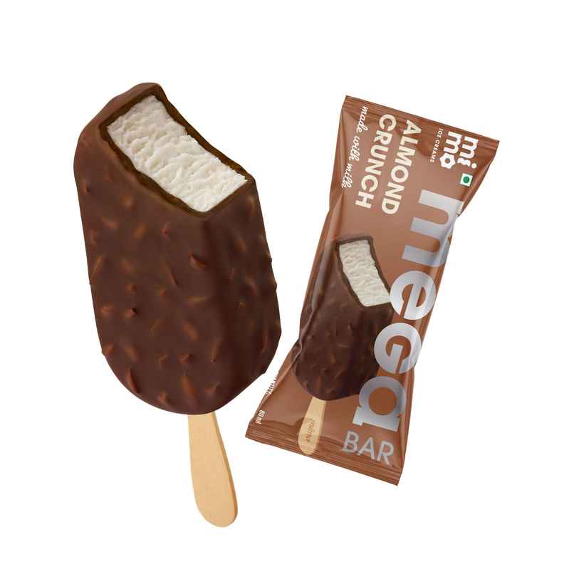 Mimo Mega Bar Almond Crunch Ice Cream