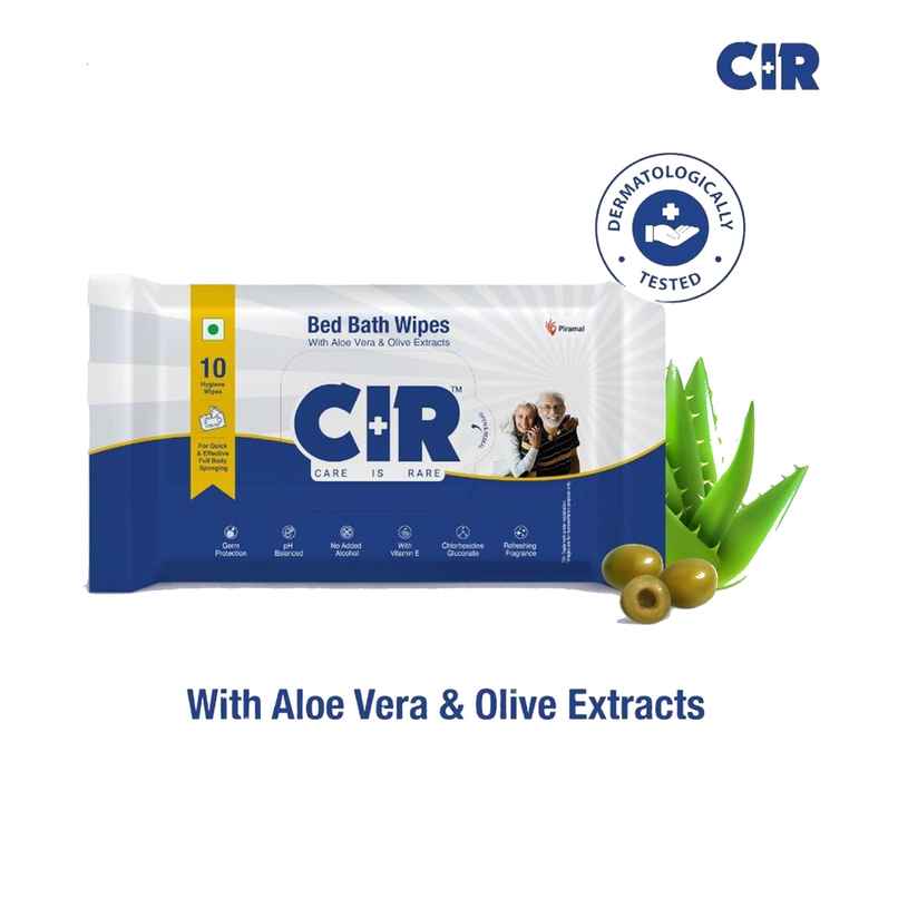 CIR Bed Bath Wipes for Adults | 10 Pulls P B Pack