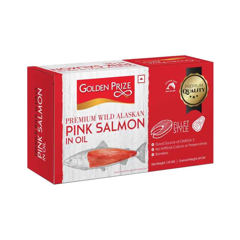 Golden Prize Pink Salmon Fillet In Oil