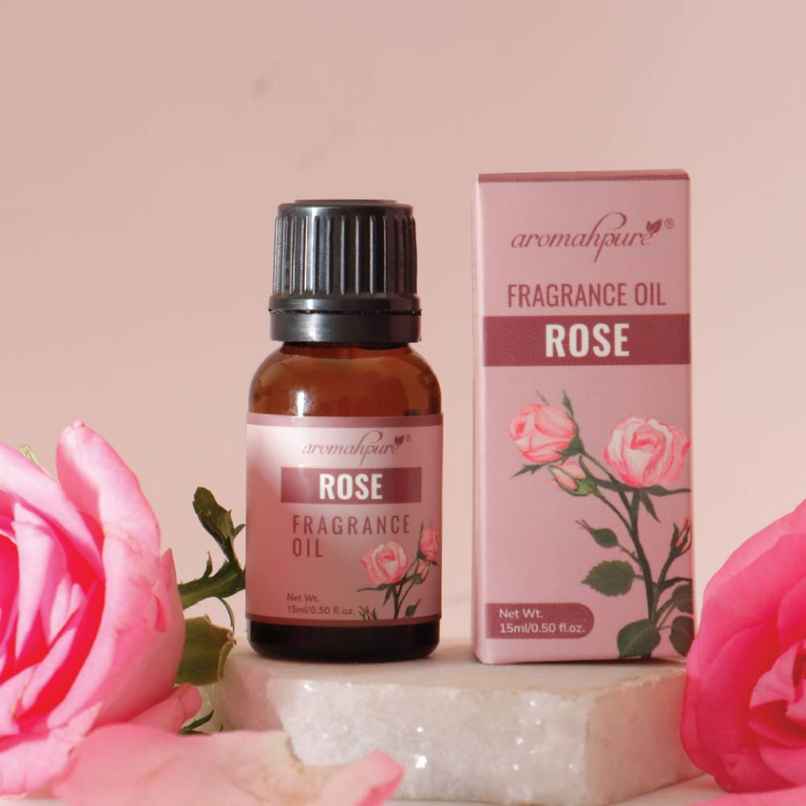 Aromahpure Fragrance Oil | Rose Aroma Oil for Home Fragrance | Helps in Meditation