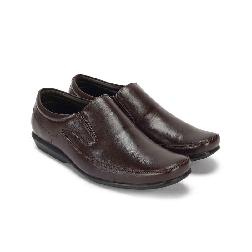 Paragon Men's Brown Pvc Formal Shoes K11240G UK 9