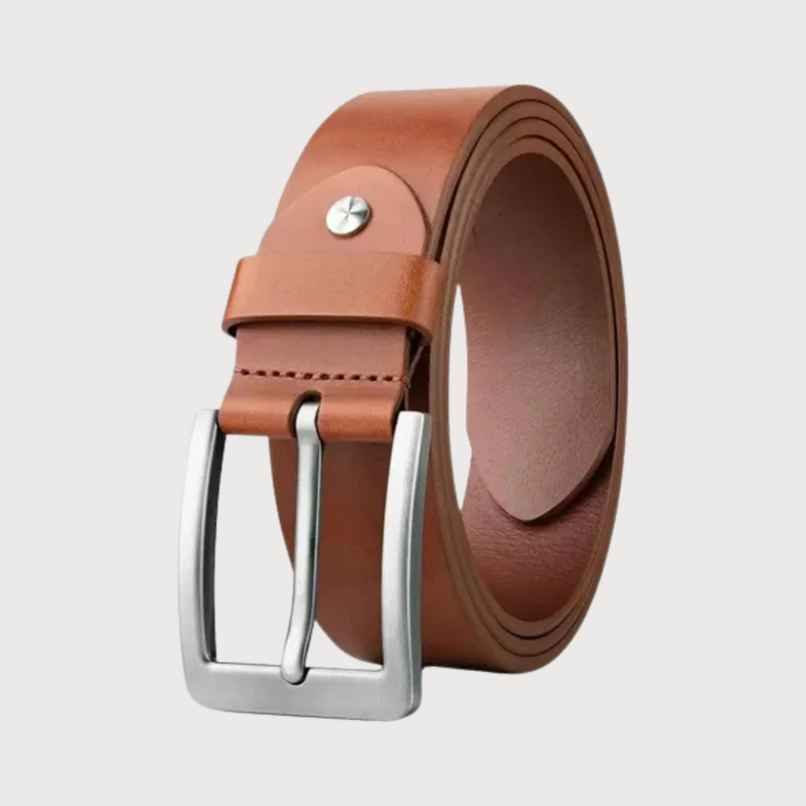 Kaezri Genuine Leather Tan Belt for Men | Kata tandd 38 Kaezri Genuine Leather Tan Belt for Men | Kata tandd 38