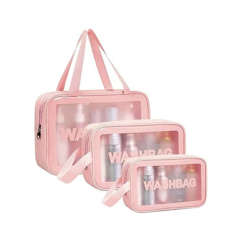 Bronson Professional Makeup Pouch Travel Toiletries Organizer Cosmetic Bags Portable Set