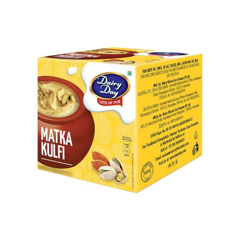 Dairy Day Matka Kulfi Ice Cream Stick Dairy Day Matka Kulfi Ice Cream Stick