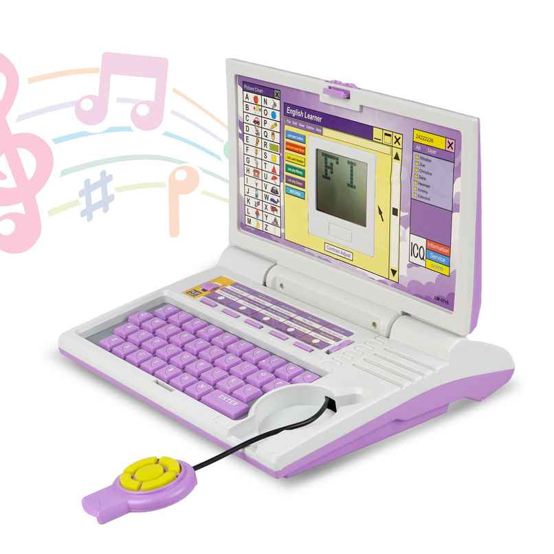 Toyshine Educational Laptop With 20 Activities for Kids 3+ | Purple