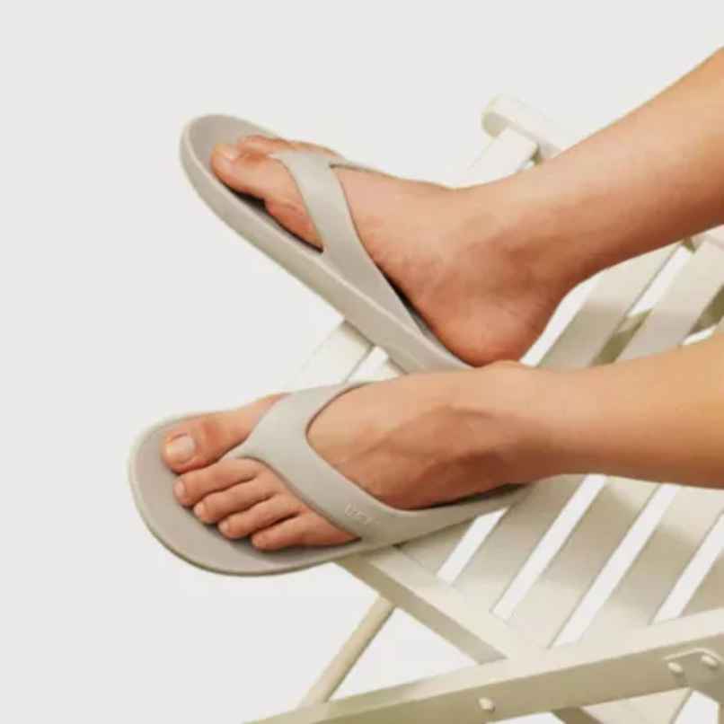 U.S. Polo Assn. | Men Axel 2.0 Solid Flip Flop | Grey | UK 6