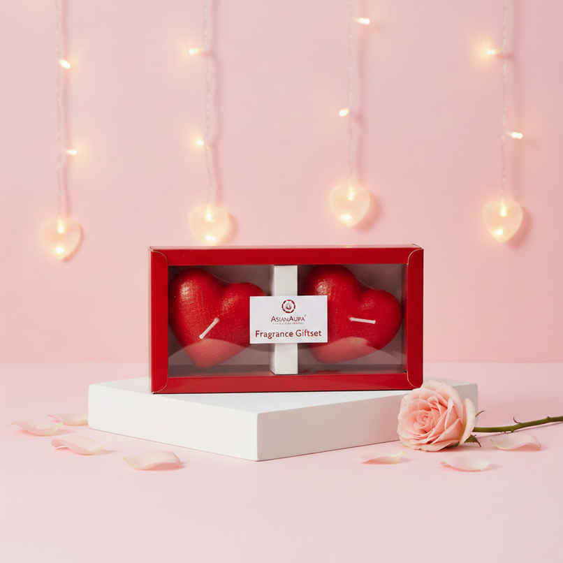 Scented Heart Candle