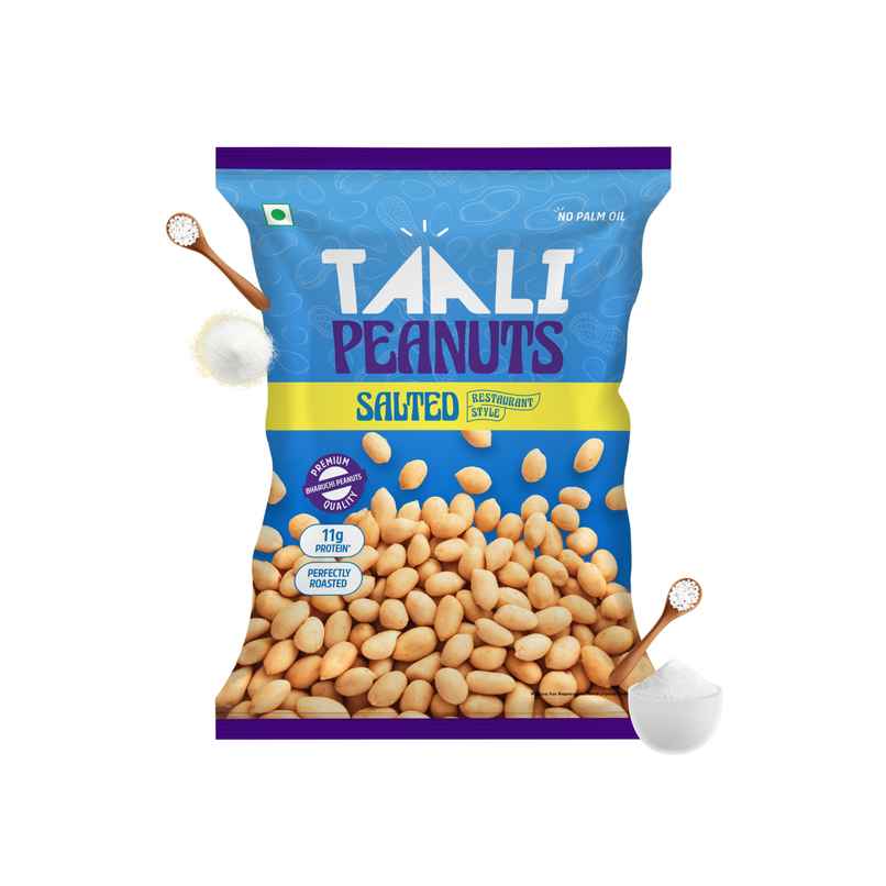 Taali Salted Peanuts, Roasted Peanut, Premium Quality Bharuchi Nuts, Rich in Protein