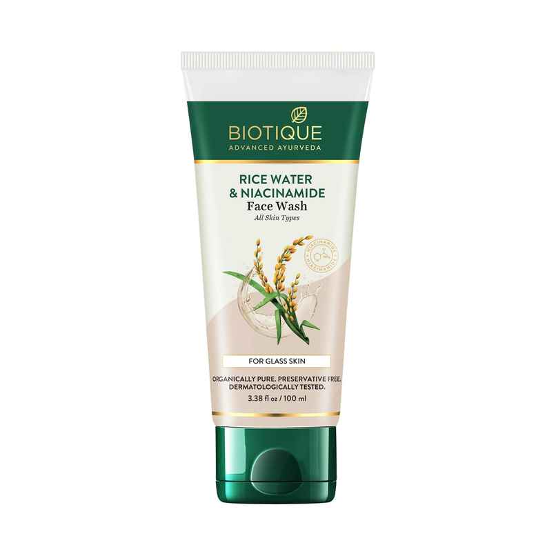Biotique Rice Water & Niacinamide Gel Face Wash