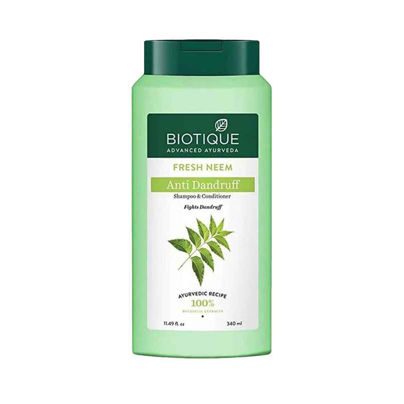 Biotique Fresh Neem Anti Dandruff Shampoo & Conditioner