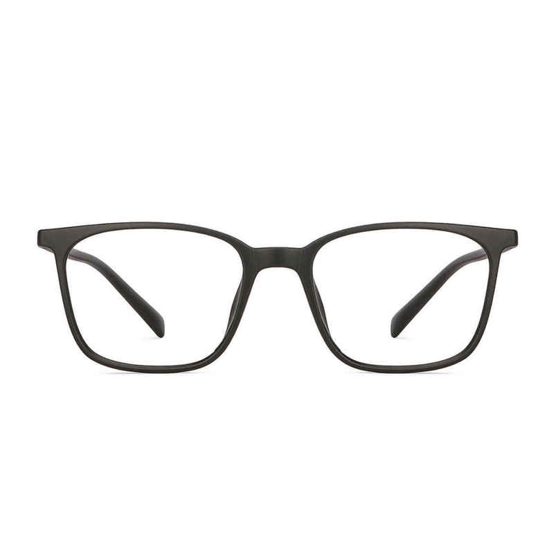 Lenskart Blu Unisex Solid Plastic Computer Glasses | Classic Black - M