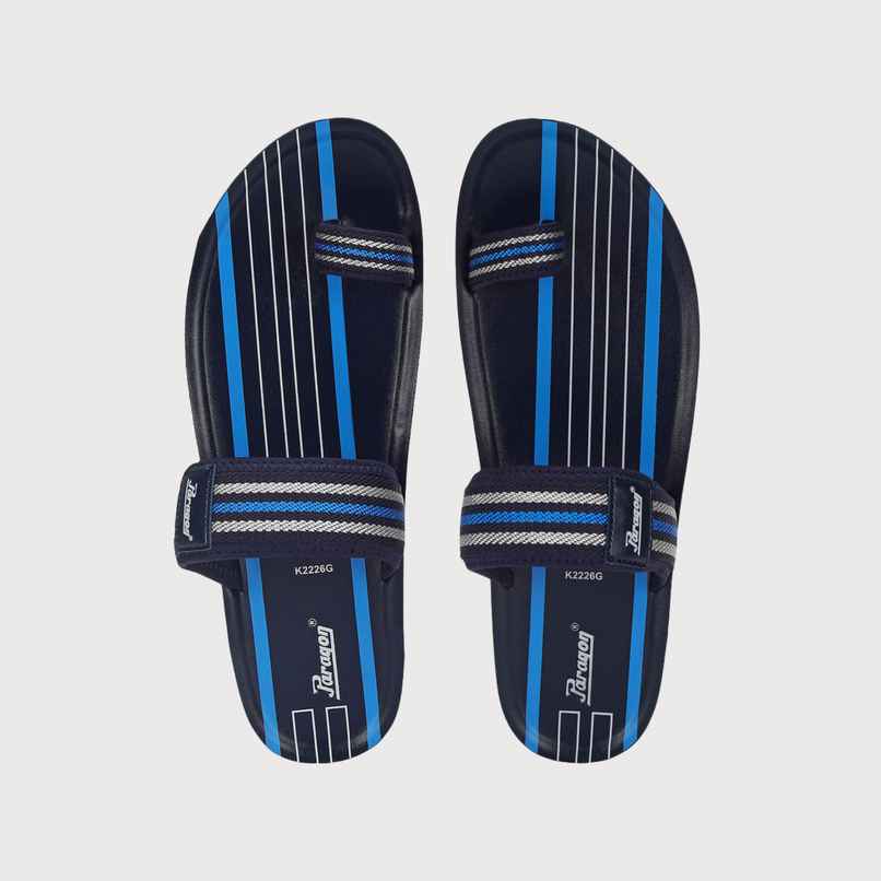 Paragon Men's Blue Pu Slippers PUK2226G UK 7
