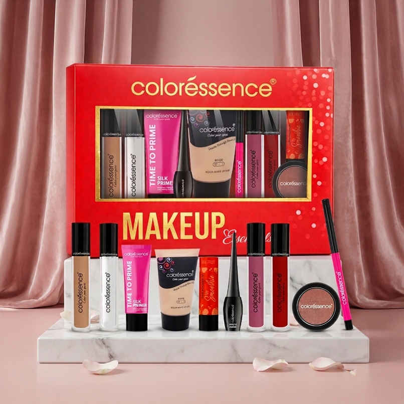 Coloressence Face Makeup Essentials Kit| Premium Makeup Gift Set for Women | Complete Beauty Kit