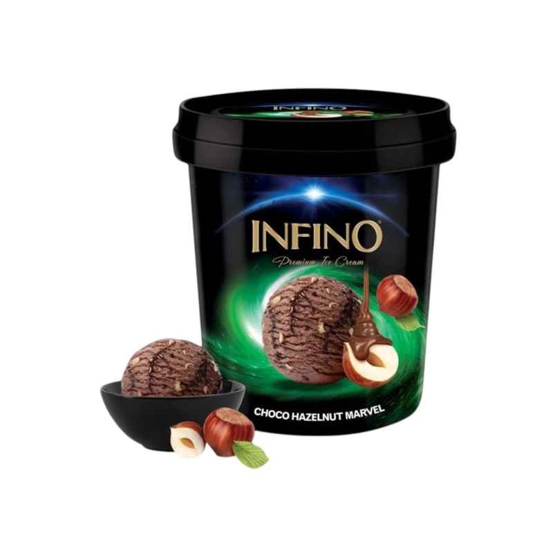 Infino Choco Hazelnut Marvel Ice Cream Tub