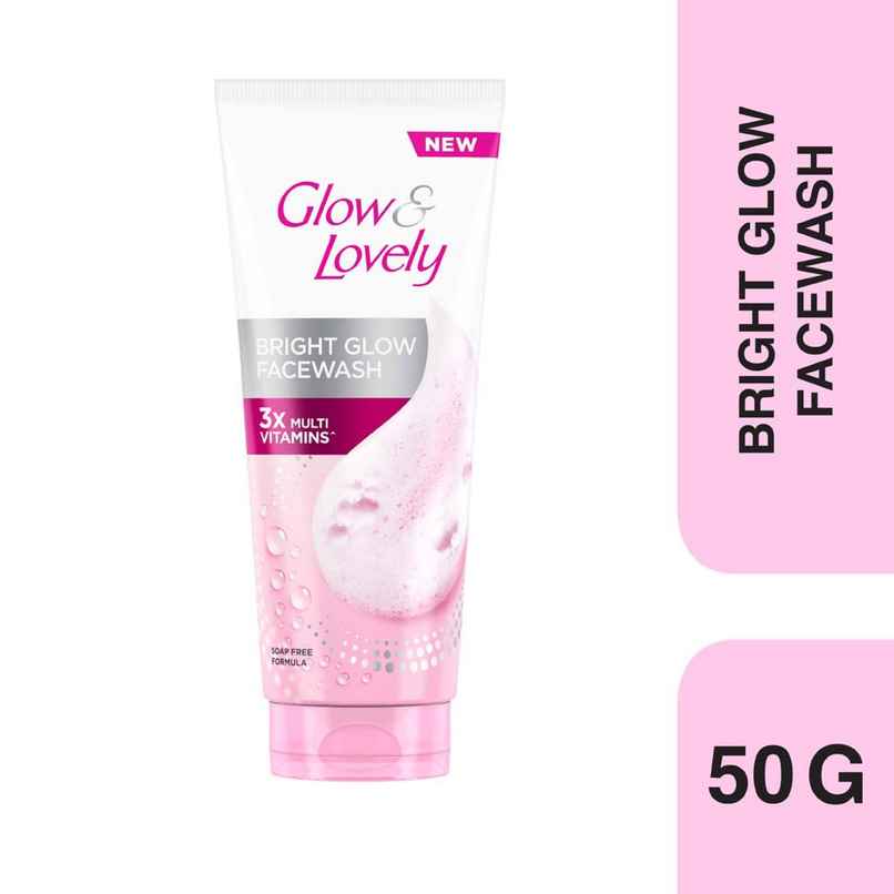 Glow & Lovely Insta Glow Multivitamins Face Wash - For Bright Skin