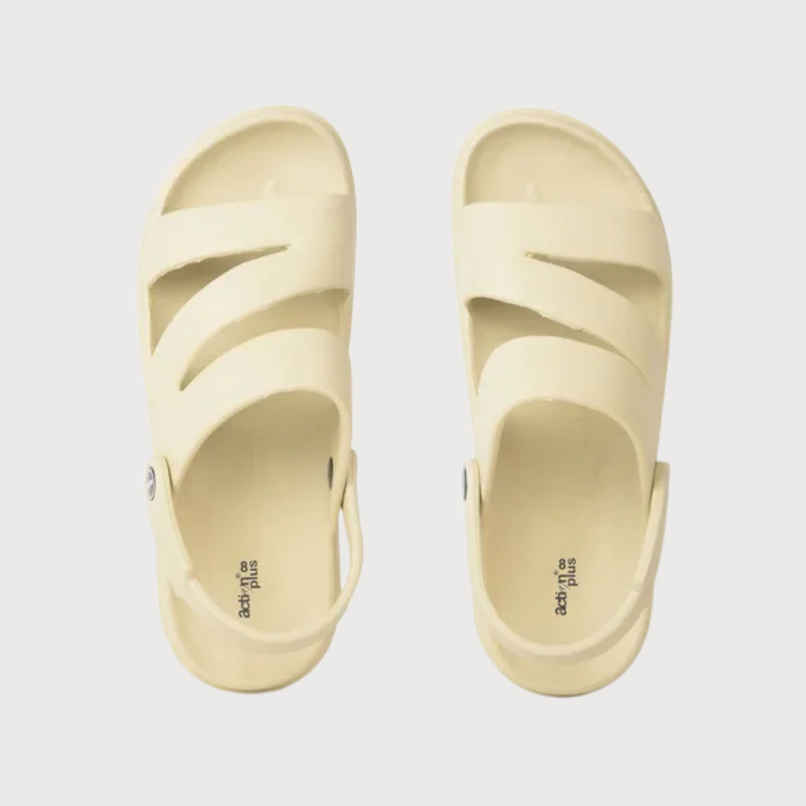 Action Men's Aptm-22 Sandals | Lightweight Eva Sandals | Office Wear Sandals | Beige - UK 7