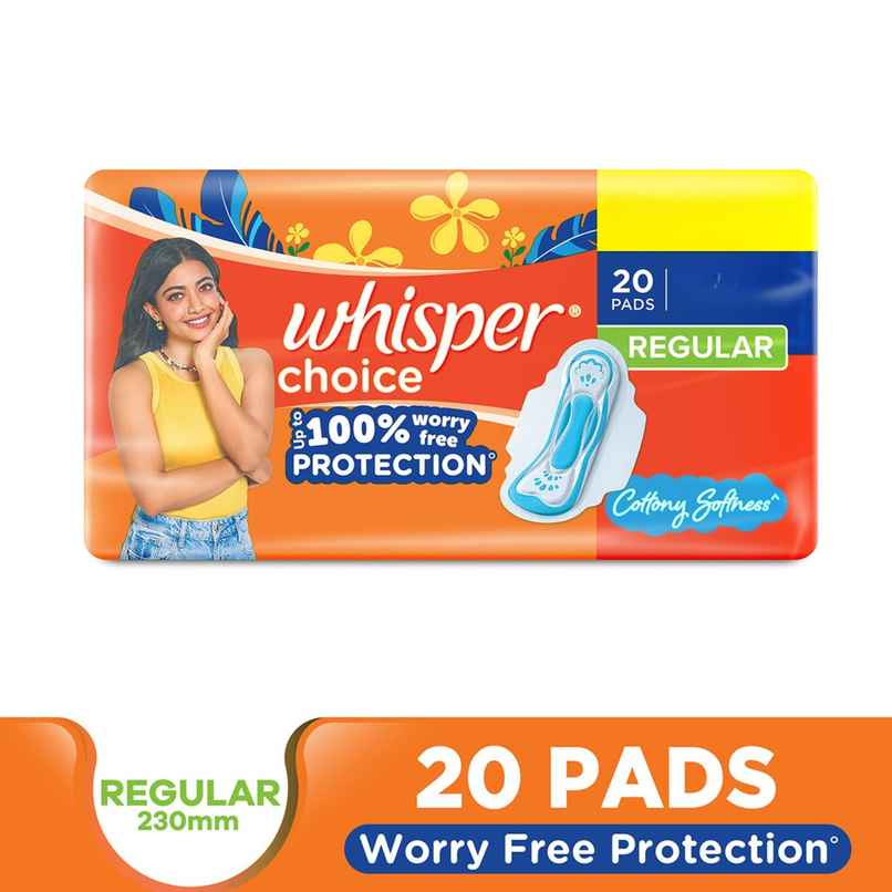 Whisper Choice Regular Sanitary Pads