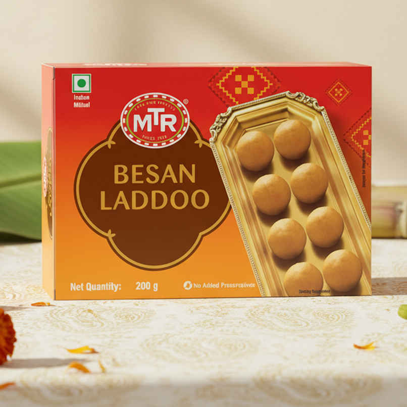 MTR Besan Laddoo | Sweet & Classic MTR Besan Laddoo | Sweet & Classic