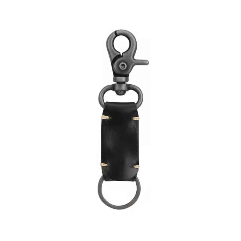 Royal Enfield Leather Key Chain | Black