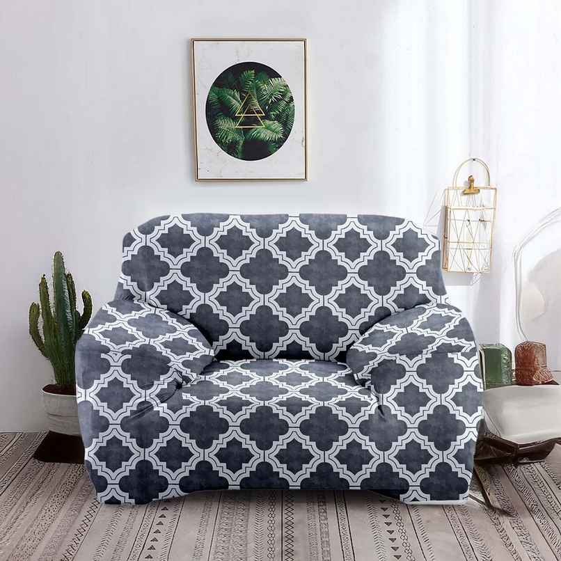 Cortina Printed Sofa Cover Single Seater | 90 X 145 cm D5