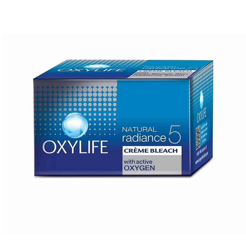Oxylife Natural Radiance 5 Creme Bleach - With Active Oxygen