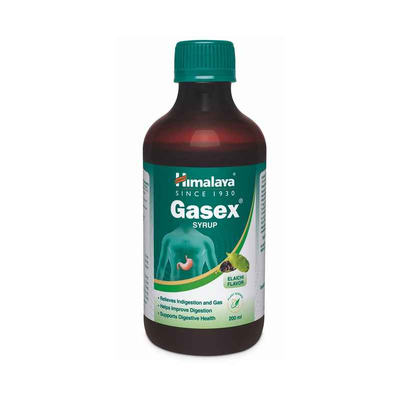 Himalaya Gasex Elaichi Syrup 200mL Himalaya Gasex Elaichi Syrup 200mL