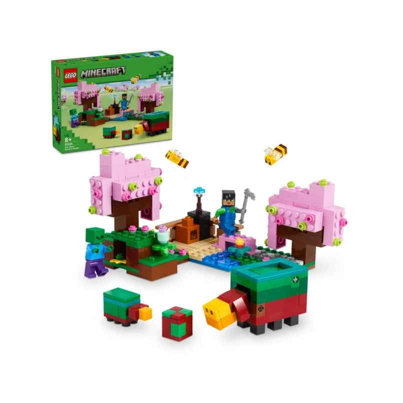 Lego Minecraft The Cherry Blossom Garden Toy 21260 (304 Pieces)