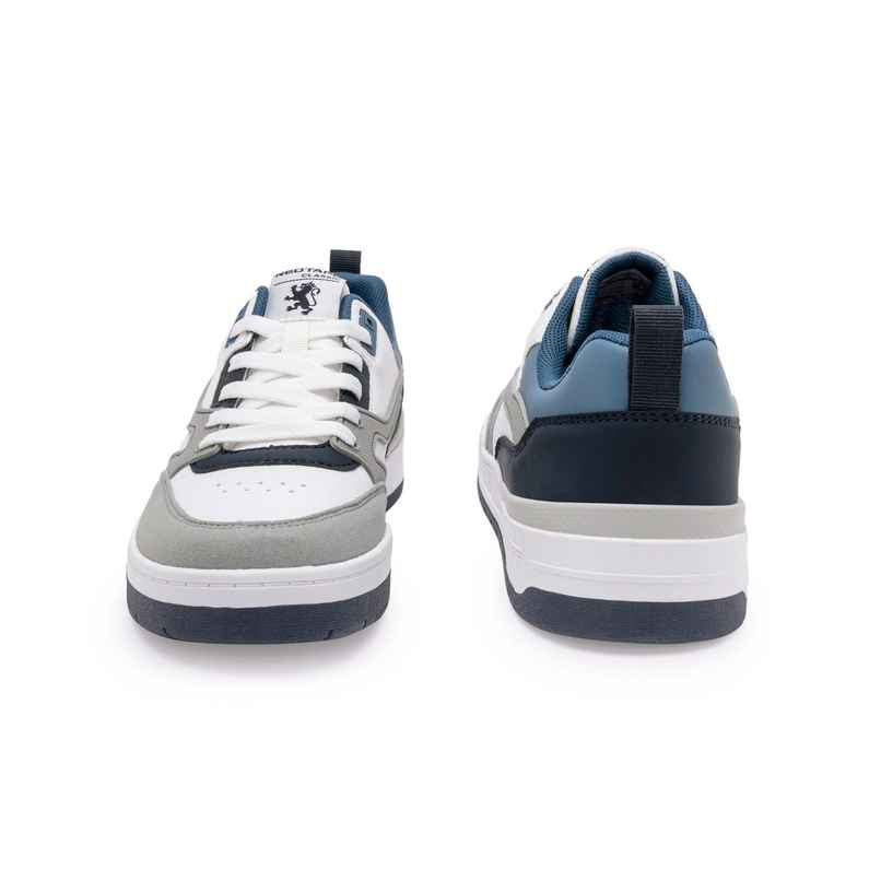 Red Tape Men's Sneakers | RSL0274B | White and Blue - UK 7