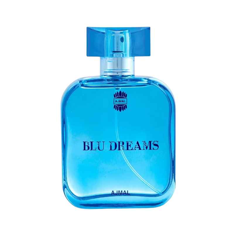 Ajmal Blu Dreams Edp Long Lasting Scent Spray Fougere Perfume Gift For Men