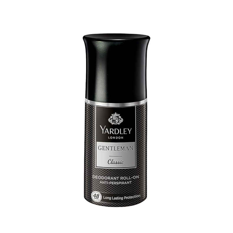 Yardley London Gentleman Classic Deodorant Roll-On With 48-Hours Long Lasting Scent For Men