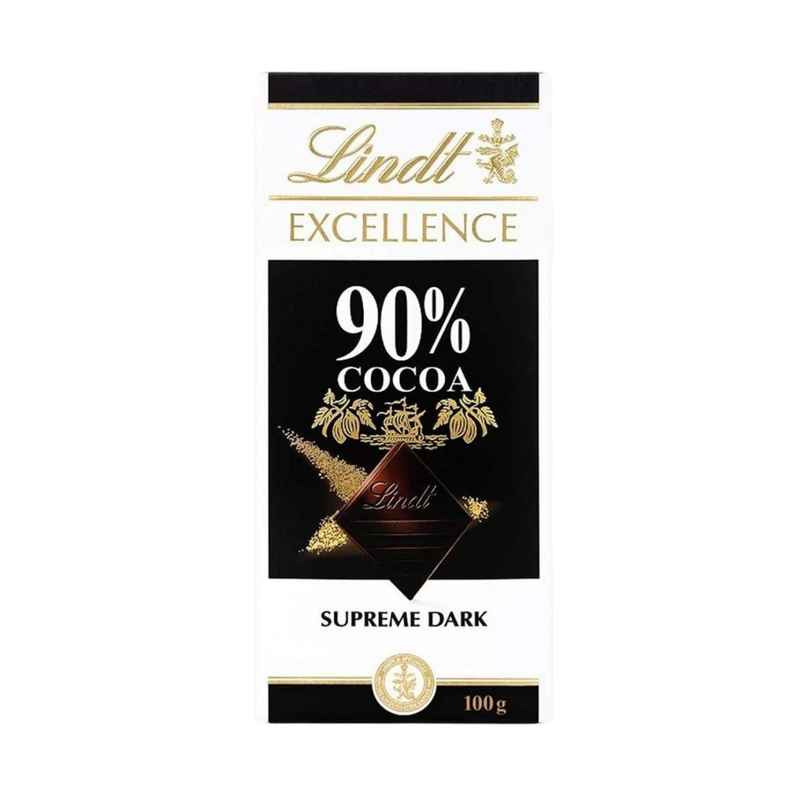 Lindt Excellence 90% Cocoa Supreme Dark Chocolate Bar