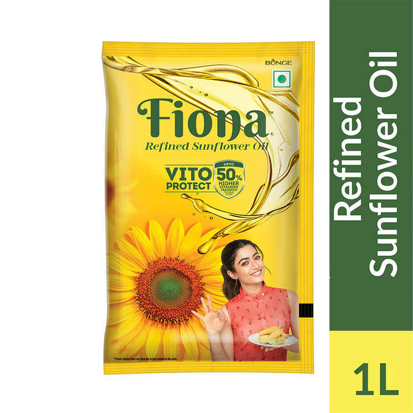 Fiona Refined Sunflower Oil 1L(Pouch)