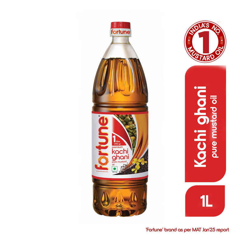 Fortune Kachi Ghani Mustard Oil | Bottle