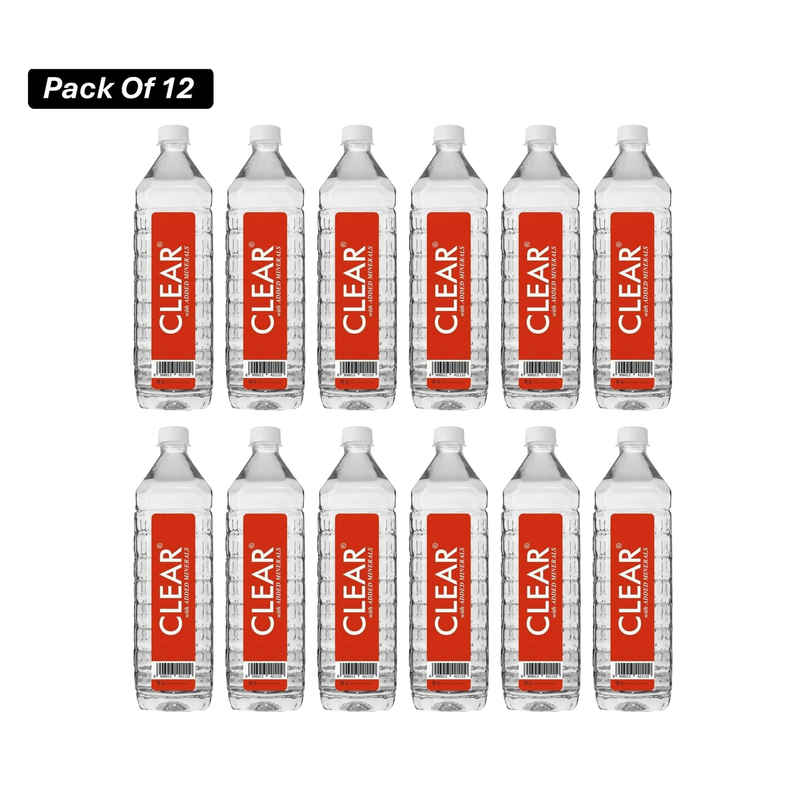 Clear Packaged Mineral Water