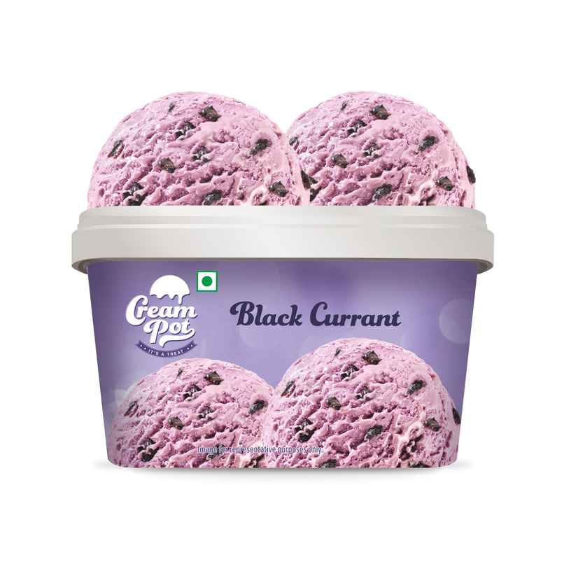 Cream Pot Black Currant Tub Cream Pot Black Currant Tub
