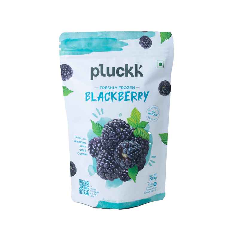Pluckk Fresh Frozen Blackberry Natural No Added Sugar Non GMO High Fiber Vitamin Rich Snack Pluckk Fresh Frozen Blackberry Natural No Added Sugar Non GMO High Fiber Vitamin Rich Snack