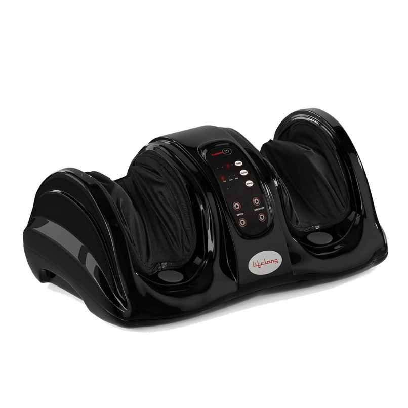 Lifelong Llm756 Powerful Electric Foot Massager For Pain Relief With Kneading And Rolling Massager