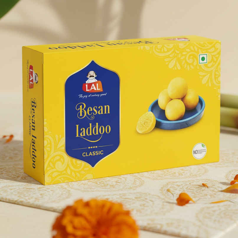 Lal Besan Laddoo Classic | Sweet & Delicious Lal Besan Laddoo Classic | Sweet & Delicious