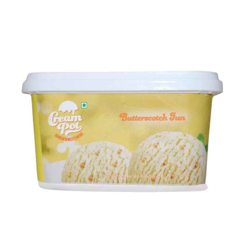 Cream Pot Butterscotch Tub Cream Pot Butterscotch Tub
