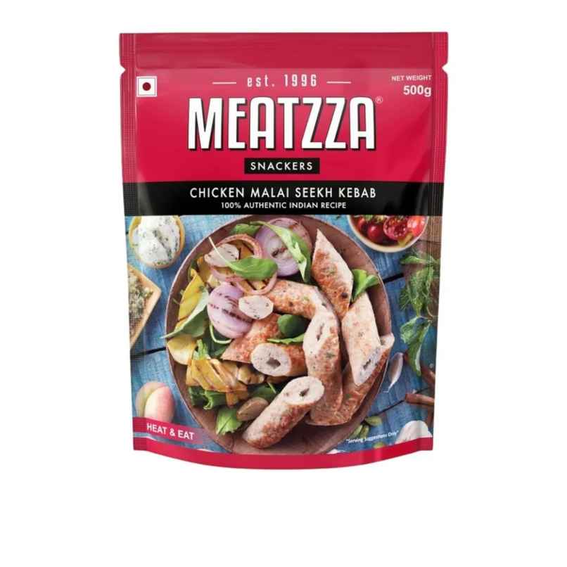 Meatzza Chicken Malai Seekh Kabab