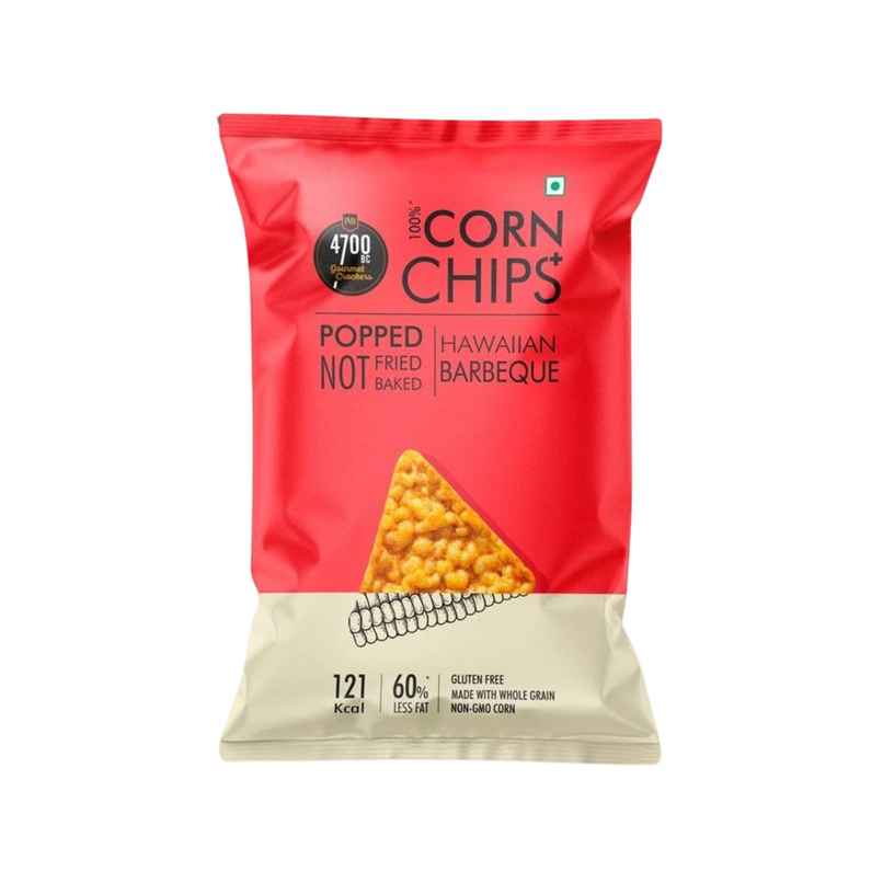 4700BC Chips+ Hawaiian Barbeque Popped Corn-Based 4700BC Chips+ Hawaiian Barbeque Popped Corn-Based
